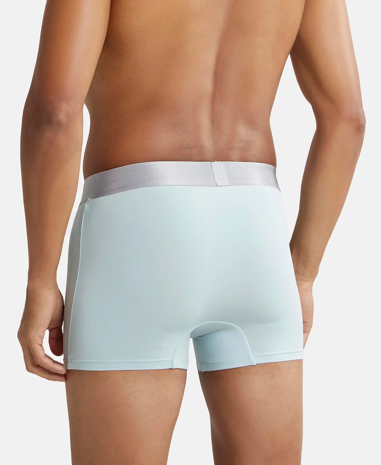 Jockey IC28 Men's Tactel Microfiber Elastane Stretch Solid Trunk with Moisture Move Treatment