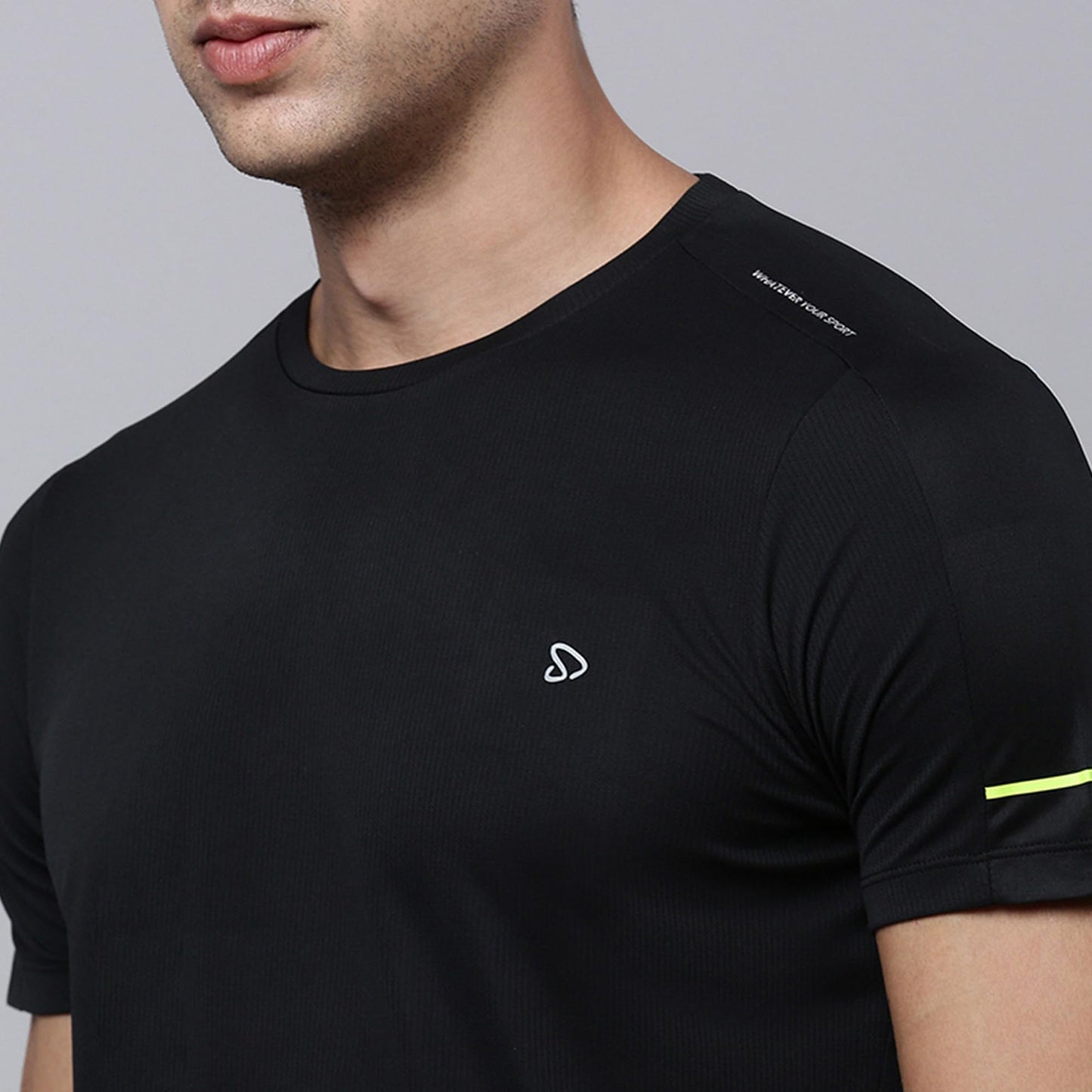 Sporto Men's Instacool Solid Jersey tee