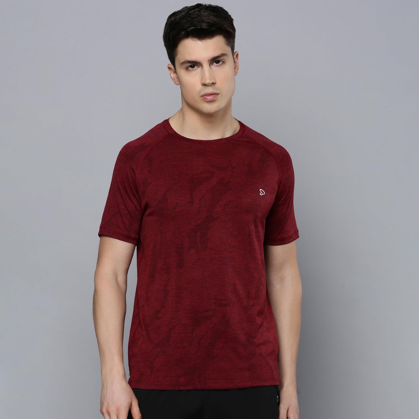 Sporto Men's Instacool Printed Jersey Tee