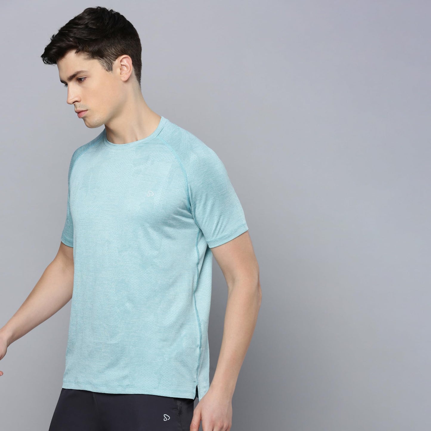 Sporto Men's Instacool Printed Jersey Tee