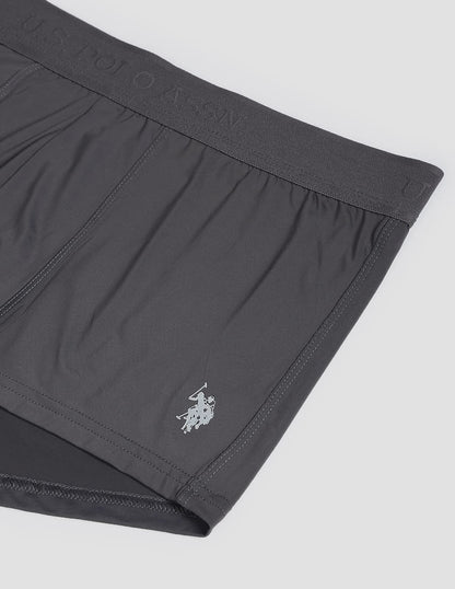 U.S. POLO ASSN. Men's Nylon Stretch Moisture Wicking AT001 Active Trunks - Pack of 1