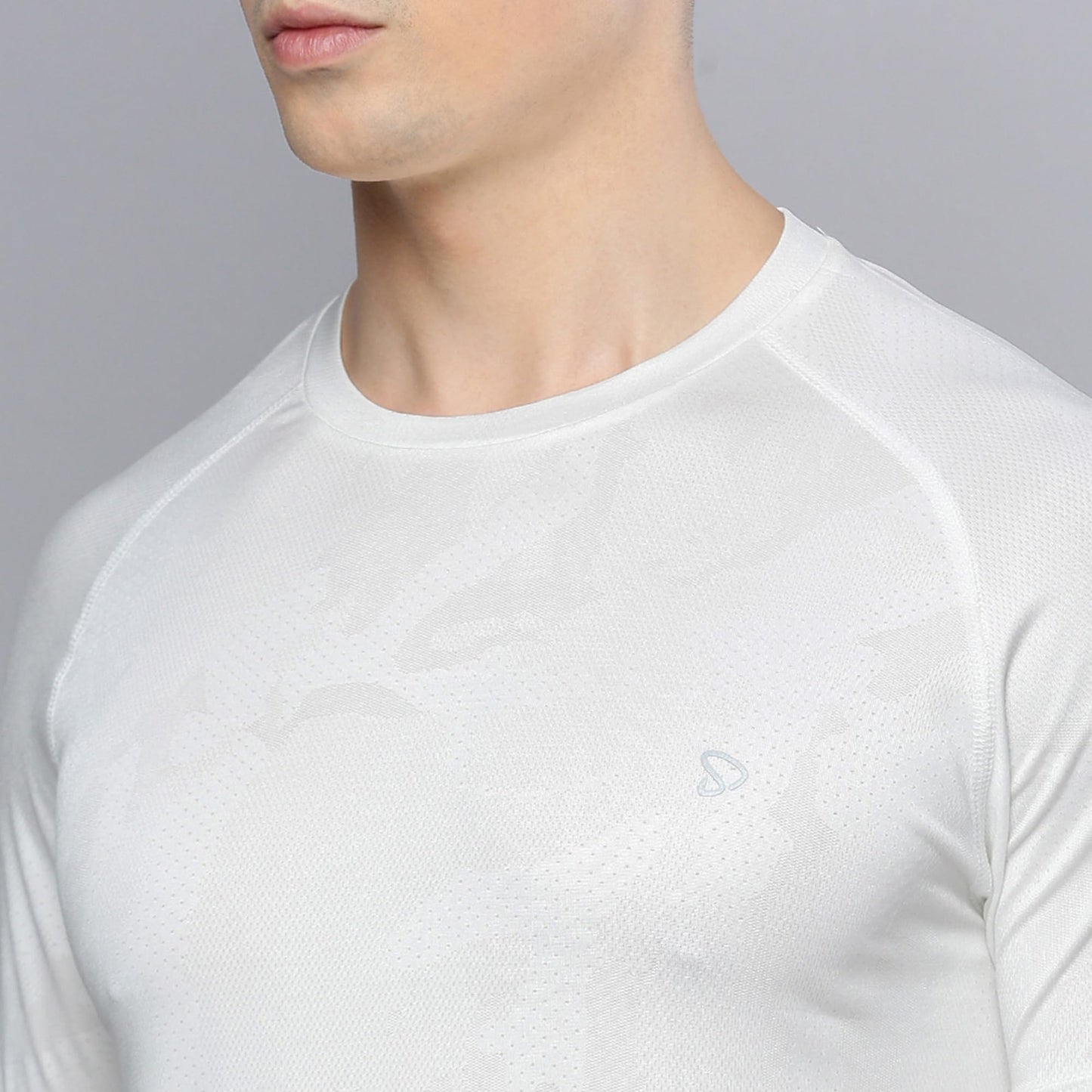 Sporto Men's Instacool Printed Jersey Tee