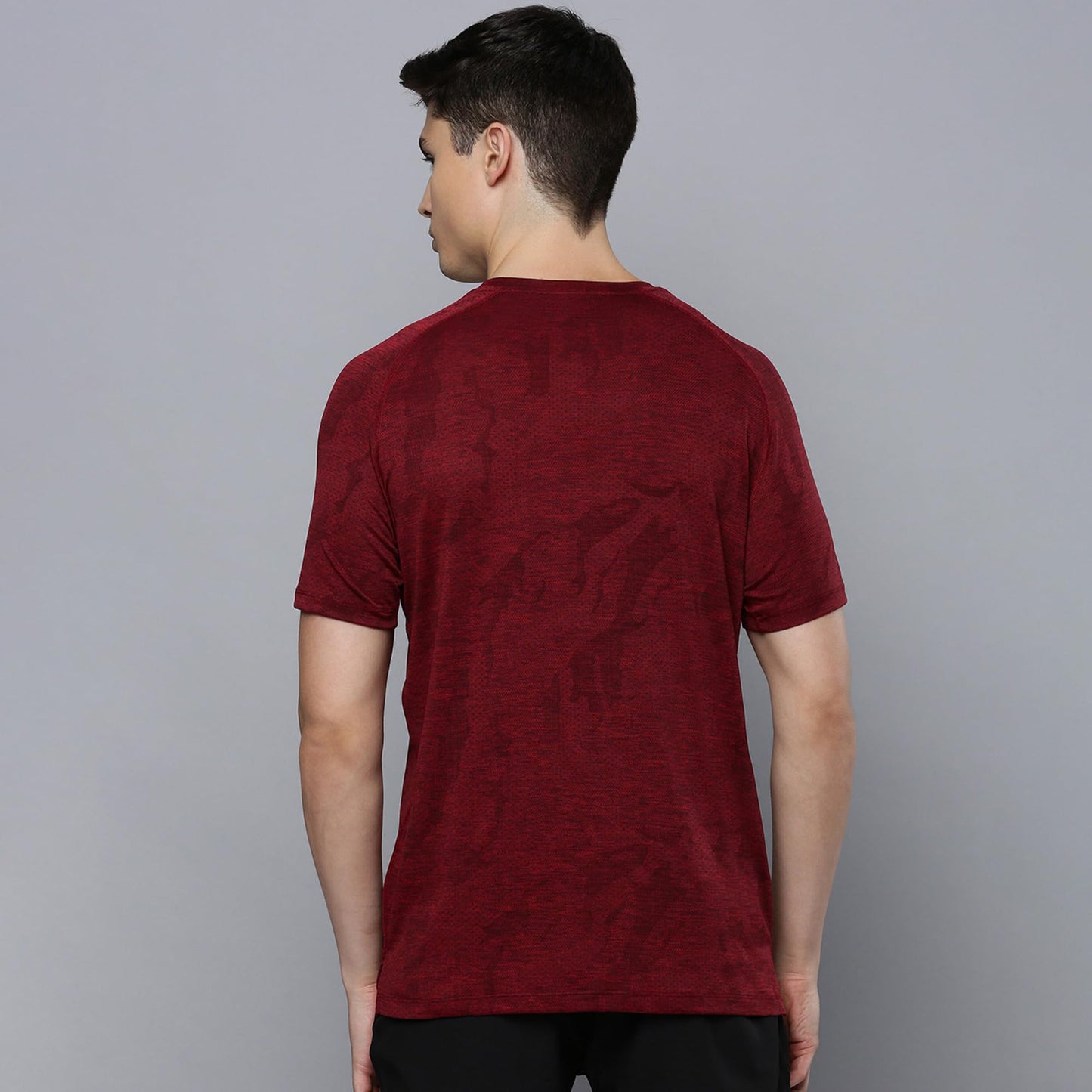 Sporto Men's Instacool Printed Jersey Tee