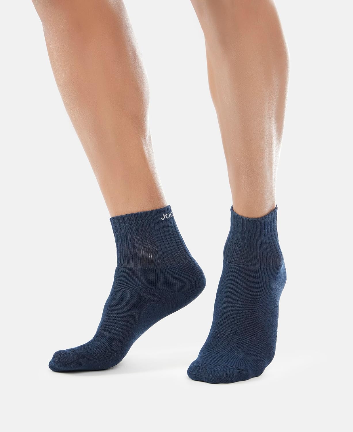 Jockey 7036 Men's Compact Cotton Terry Ankle Length Socks With Stay Fresh Treatment (Pack of 3)