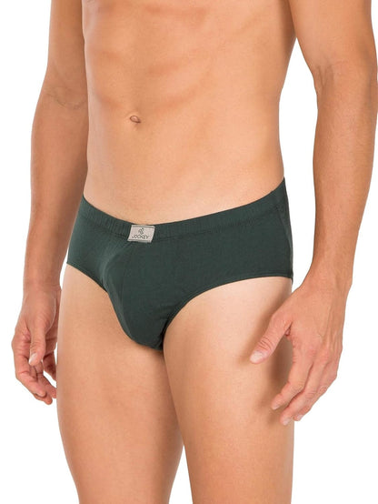 Jockey 8035 Men's Super Combed Cotton Solid Poco Brief with Ultrasoft Concealed Waistband (Pack of 2)