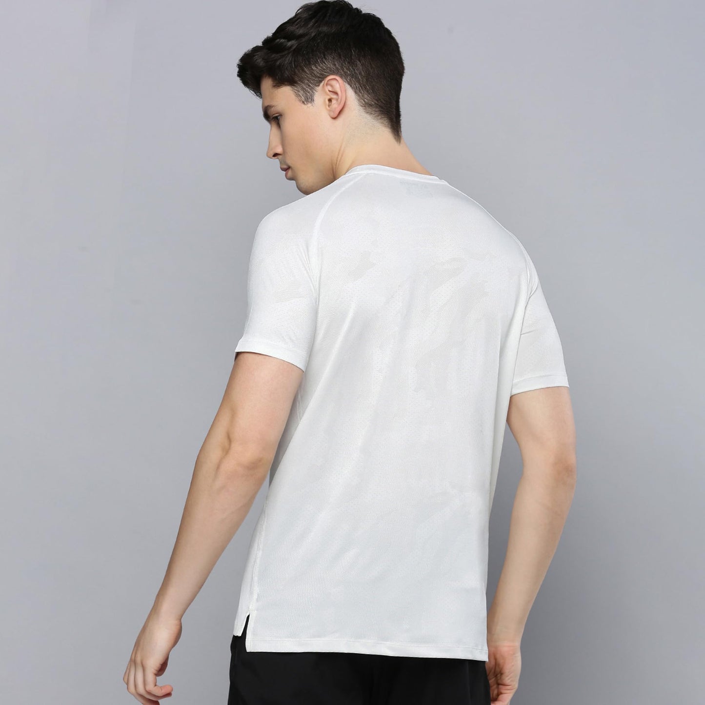 Sporto Men's Instacool Printed Jersey Tee
