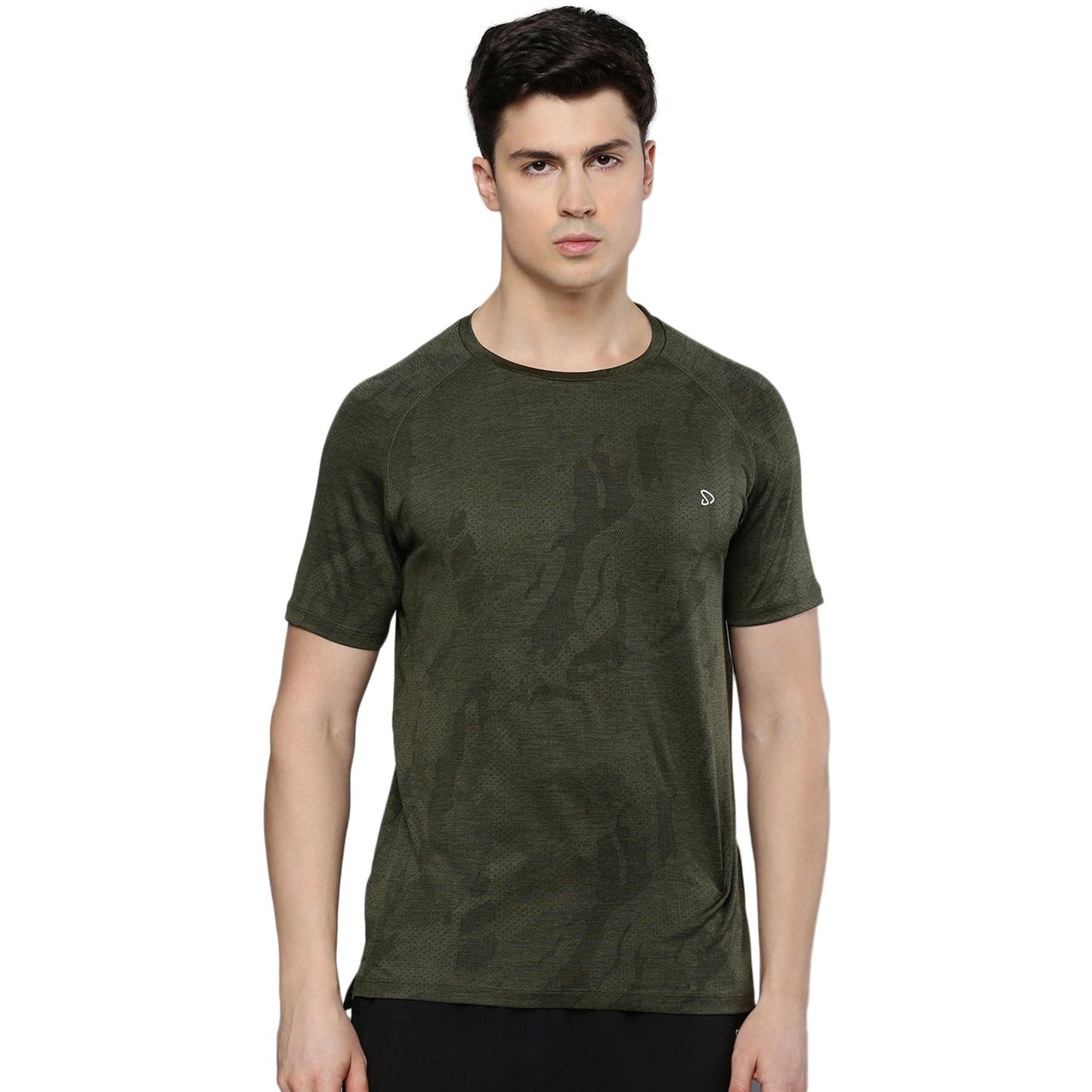 Sporto Men's Instacool Printed Jersey Tee