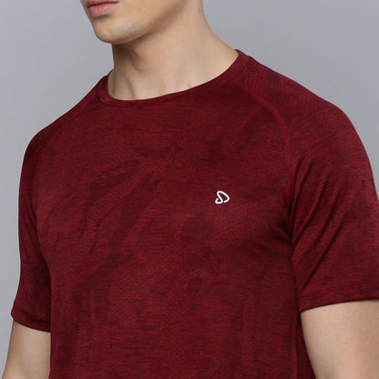 Sporto Men's Instacool Printed Jersey Tee