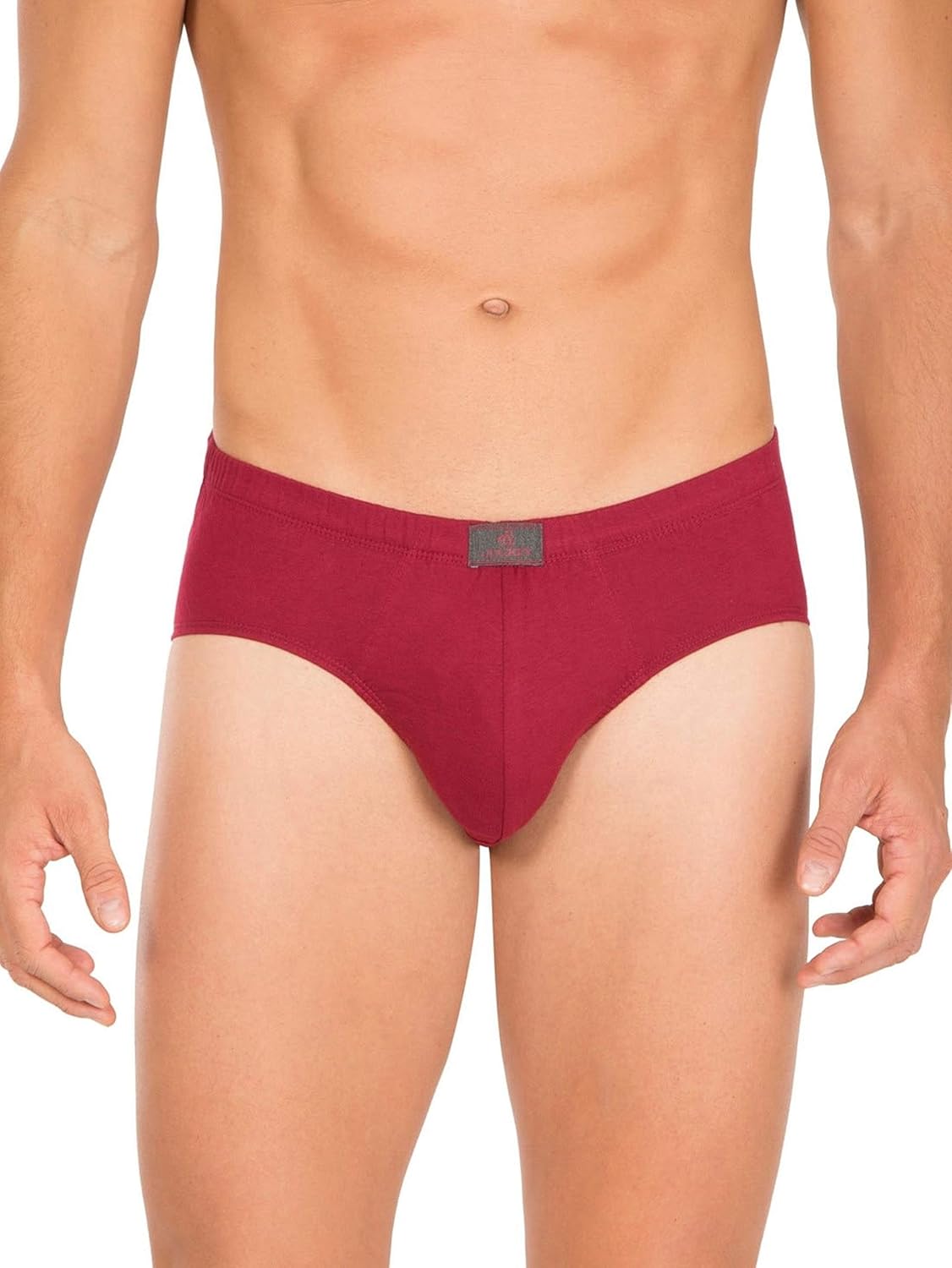 Jockey 8035 Men's Super Combed Cotton Solid Poco Brief with Ultrasoft Concealed Waistband (Pack of 2)