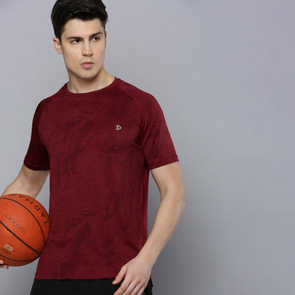 Sporto Men's Instacool Printed Jersey Tee