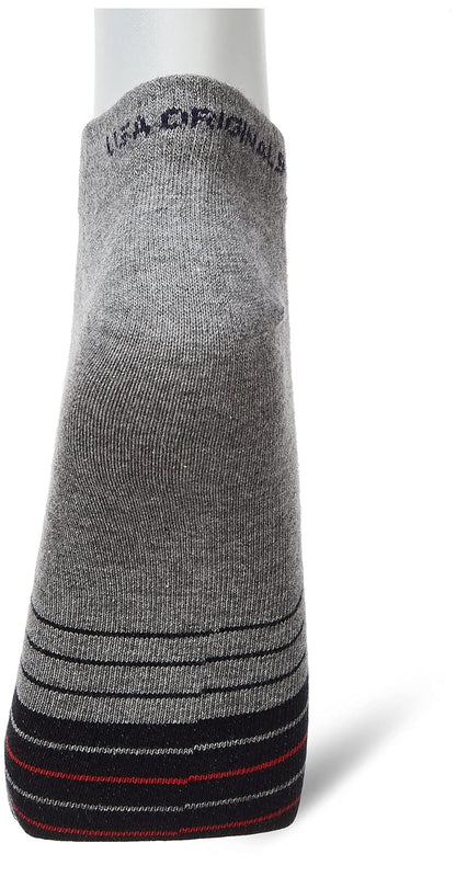 Jockey Men Low Show Socks 7015_Assorted_FREE SIZE