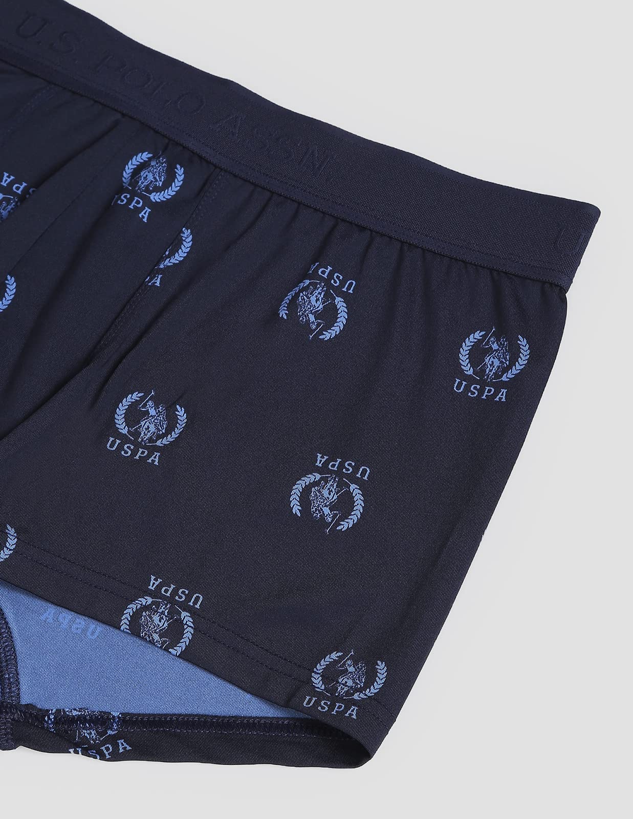 U.S. POLO ASSN. Men's Nylon Stretch Printed AT002 Active Trunks - Pack of 1