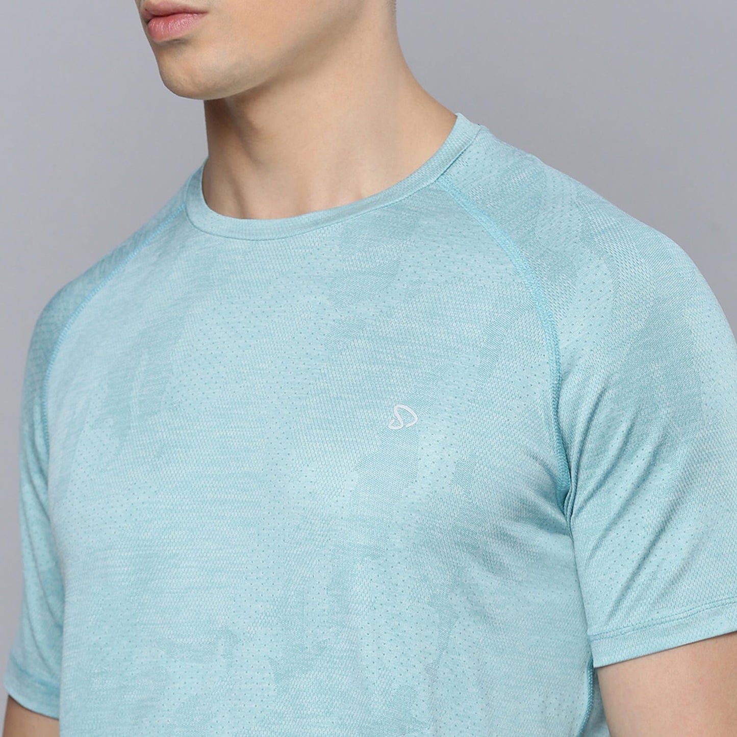 Sporto Men's Instacool Printed Jersey Tee