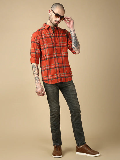 Necked Vintage Dark Gray Slim Fit Stretchable Jeans