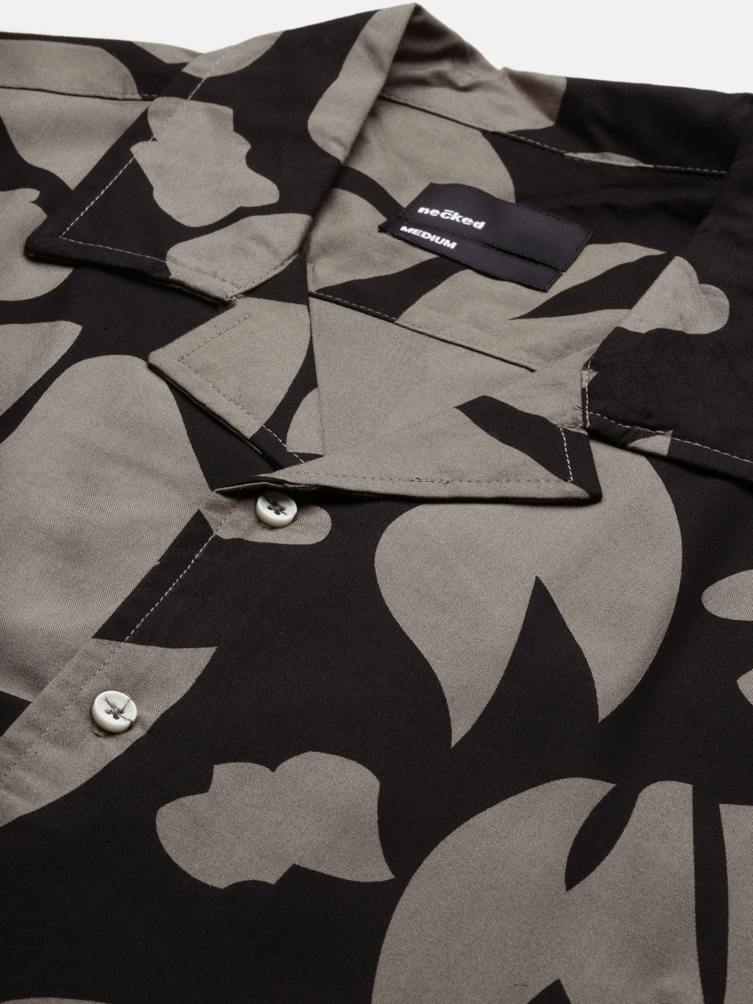 Necked  Printed Regular Fit Co-Ords For Men’s