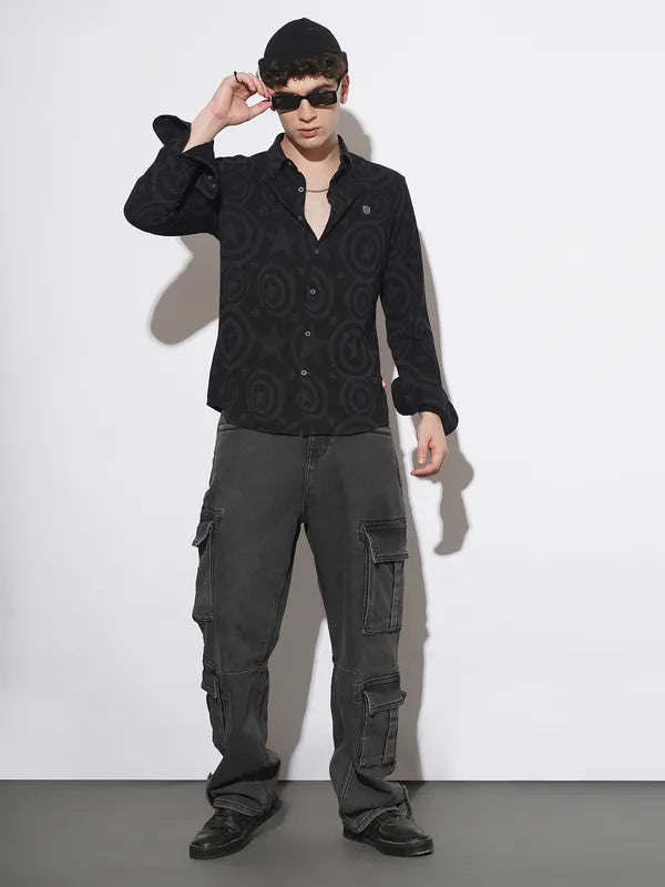 Being Human Men's Regular Fit Shirt