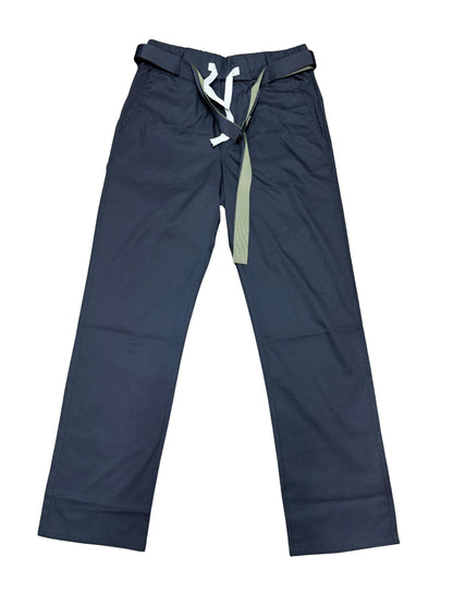 Men’s Loose Fit Track Pants with Dual Belt – Available in Olive, Beige & Navy