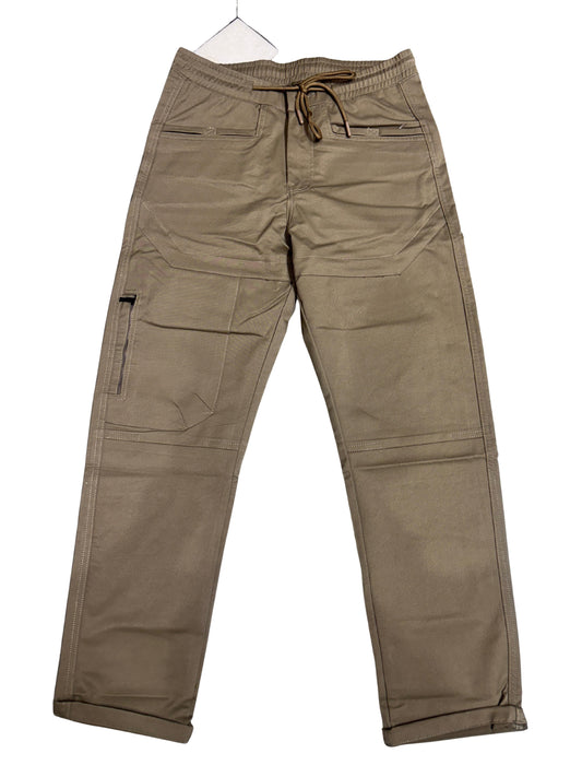 Men’s Tactical Utility Jogger Pants – Stretch Fit with Cargo Pockets & Drawstring Waist