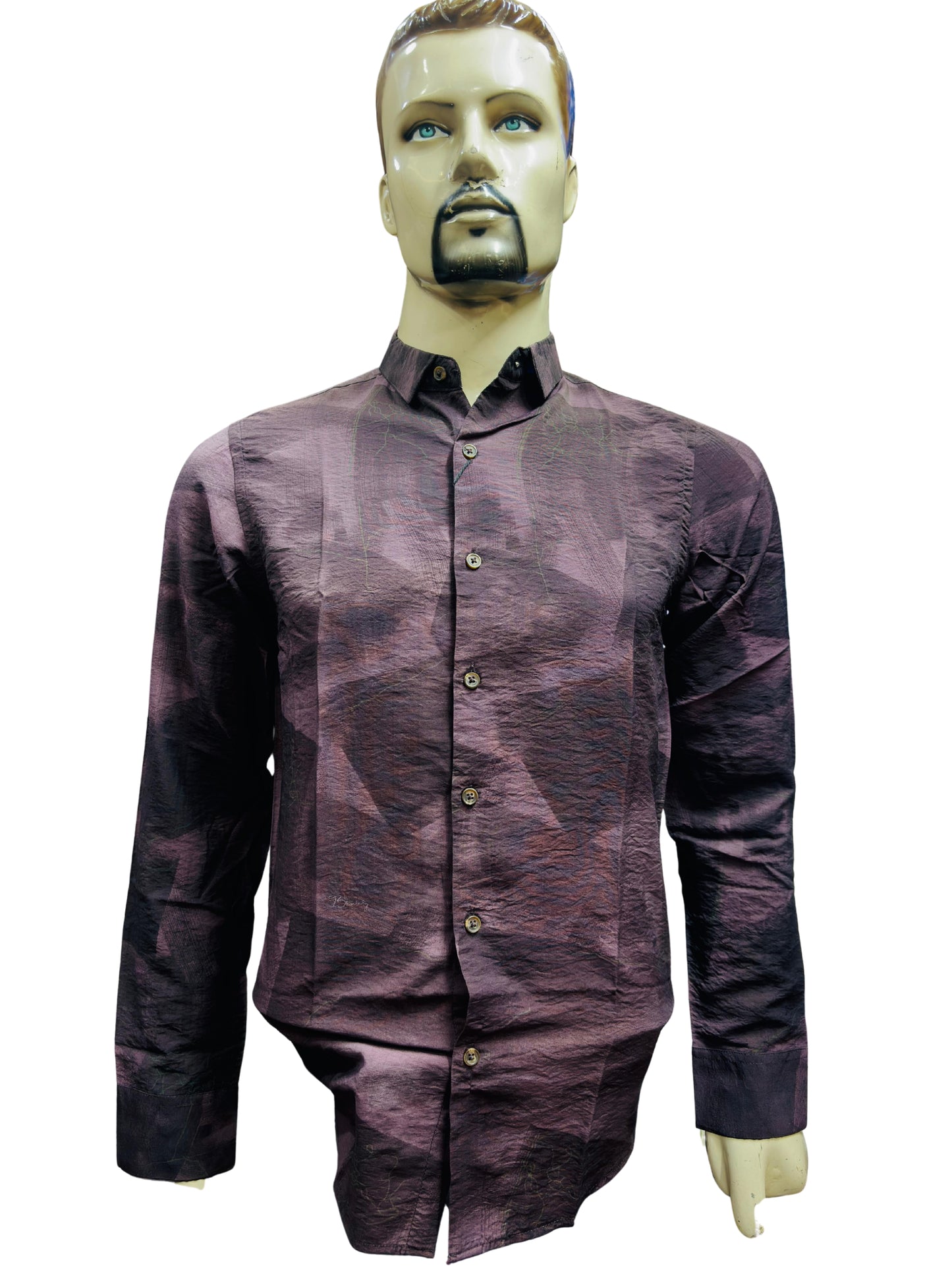 Men's Premium Printed Shirt – Dual Color Variants