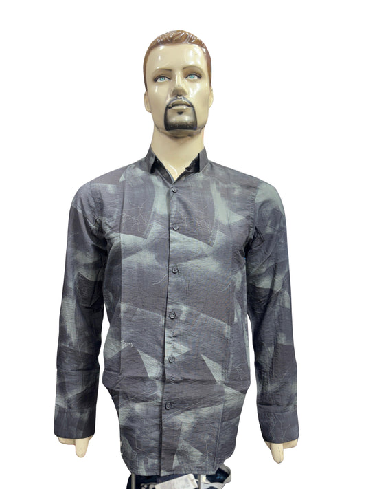 Men's Premium Printed Shirt – Dual Color Variants