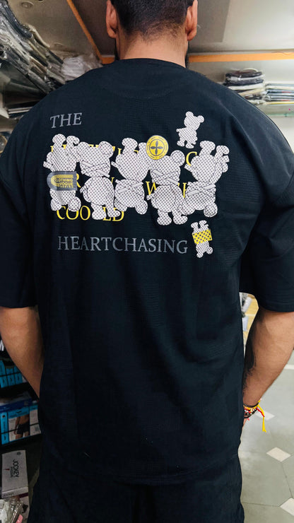 HEARTCHASING | Premium Graphic T-Shirt | The Cool Bears Collection
