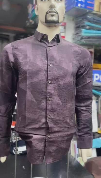 Men's Premium Printed Shirt – Dual Color Variants